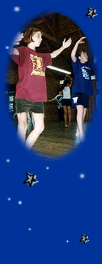 Girls practicing ballet